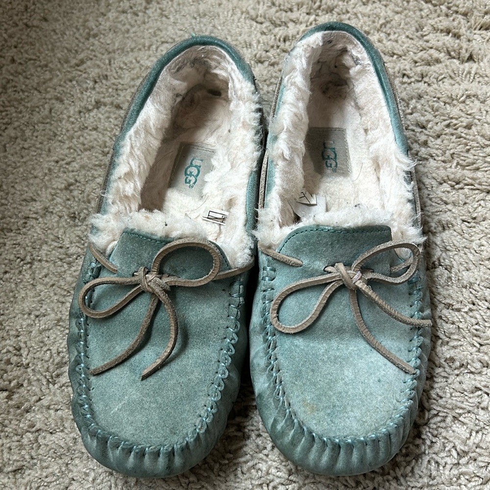 Teal / Turquoise Color Ugg Moccasin